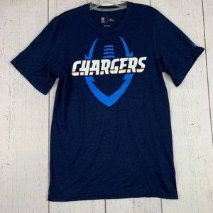Los Angeles Chargers NFL Small Nike Dri-Fit T-Shirt Blue New Mens